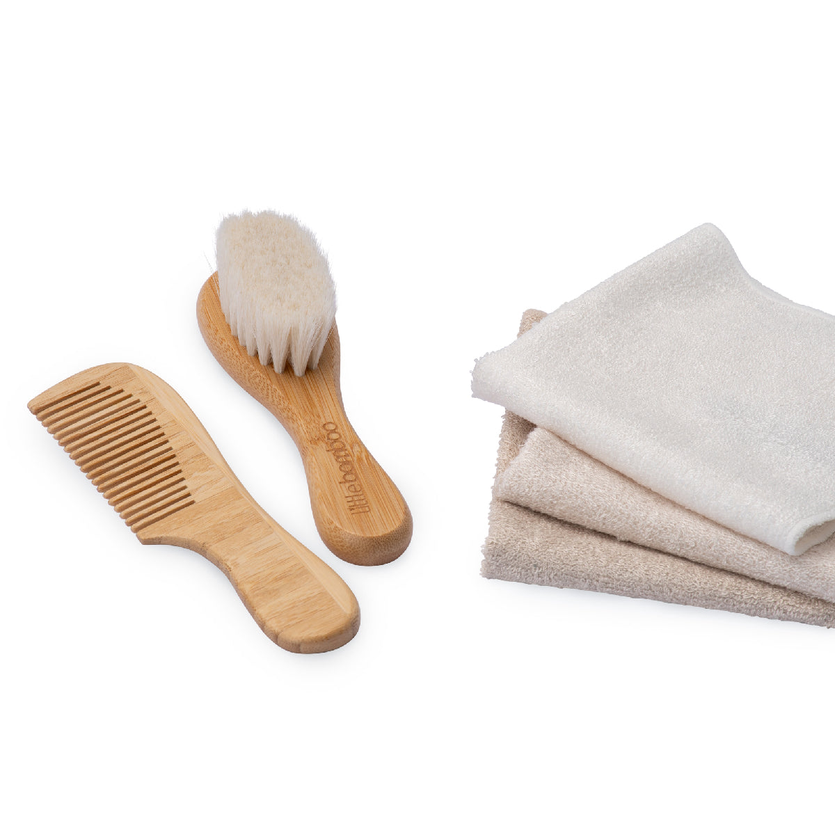 Little Bamboo Brush & Comb Set from Little Bamboo NZ stock babycity