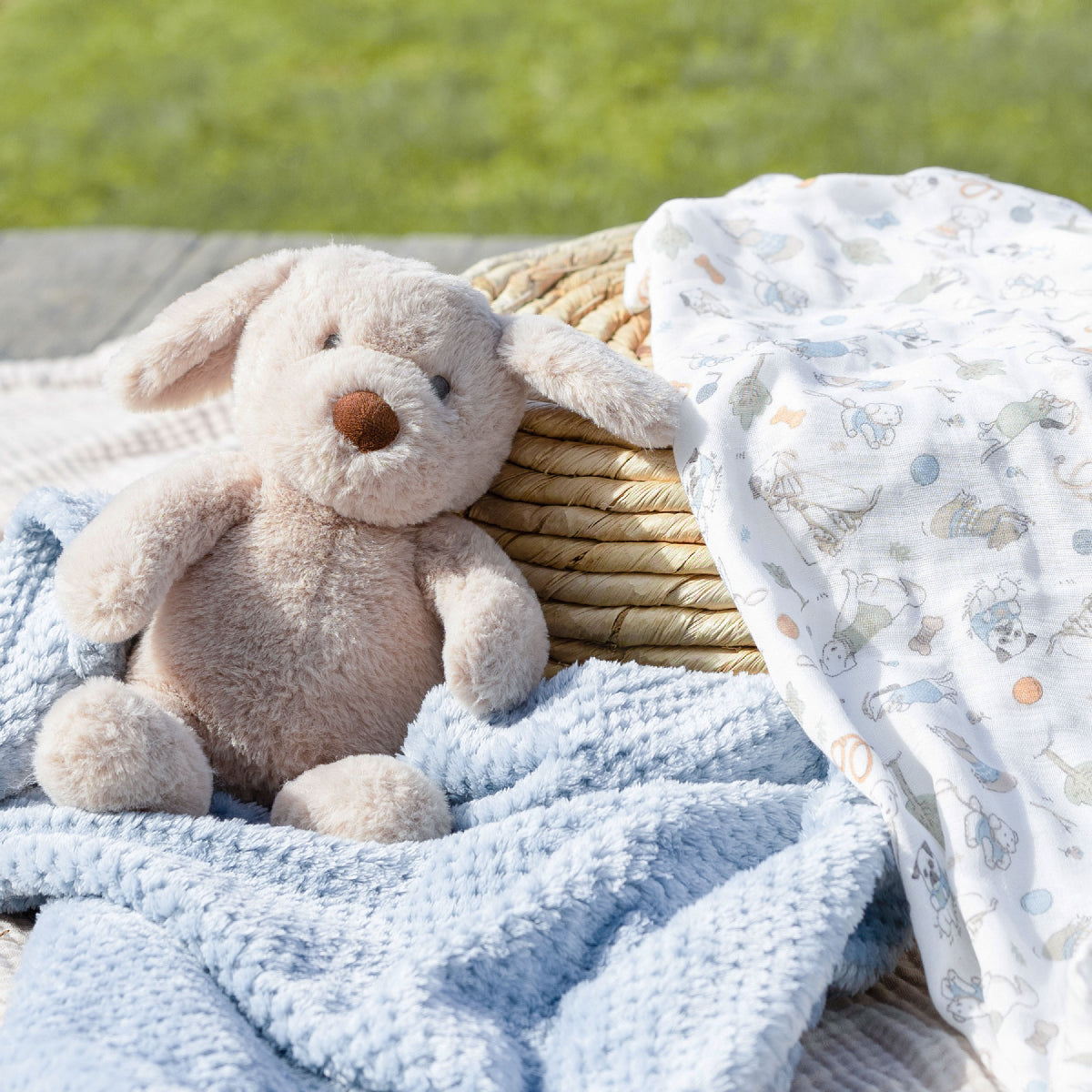 Little Linen Boxed Gift Set Barklife Dog from Little Linen NZ stock babycity