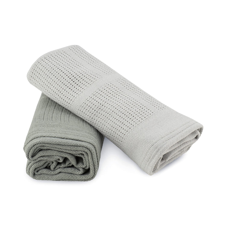 Little Bamboo Cellular Blanket 2 Pack bamboo baby blankets for newborns, premium NZ stock, babycity