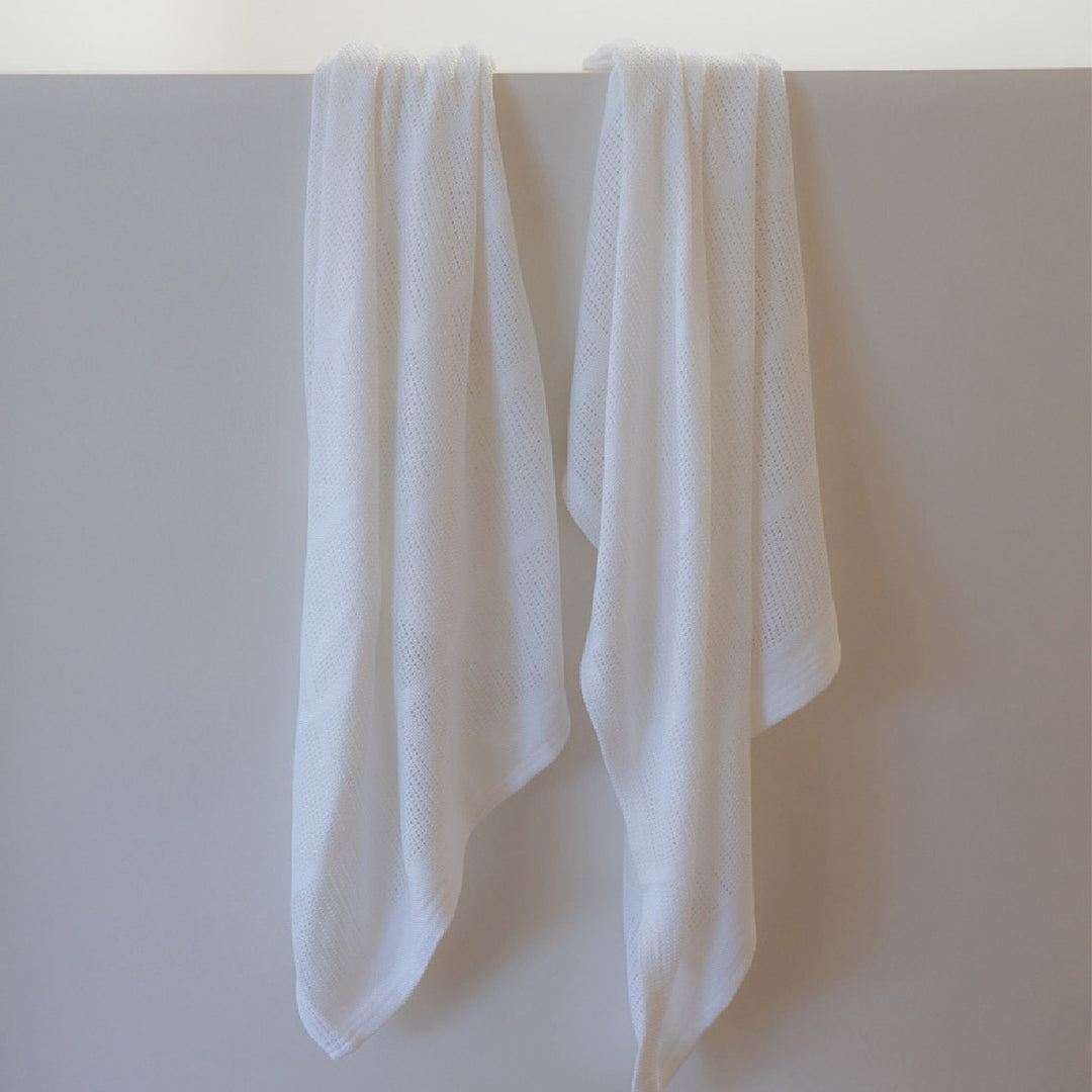 Little Bamboo Cellular Blanket 2 Pack bamboo baby blankets for newborns, premium NZ stock, babycity