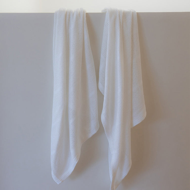 Little Bamboo Cellular Blanket 2 Pack bamboo baby blankets for newborns, premium NZ stock, babycity