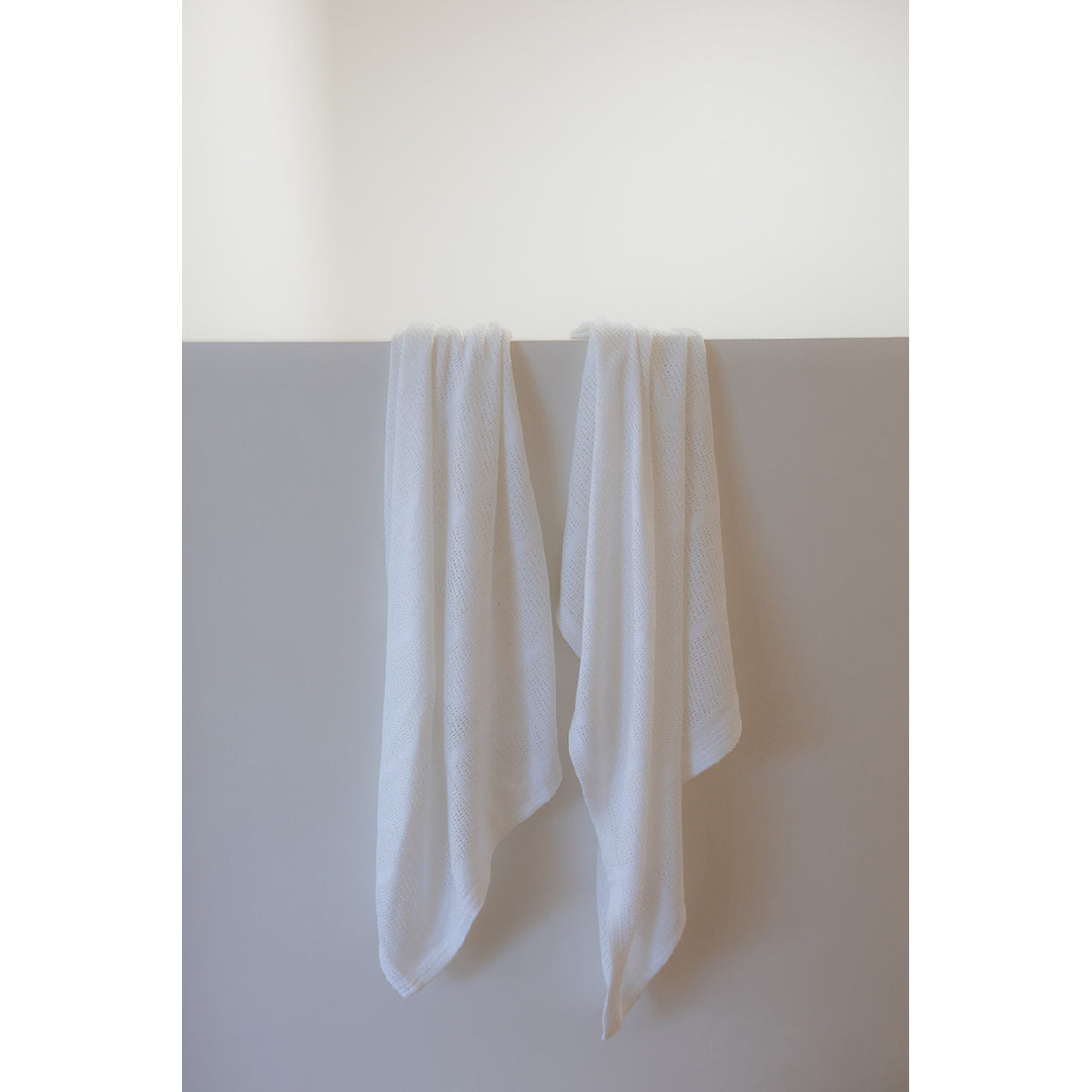 Little Bamboo Cellular Blanket 2 Pack bamboo baby blankets for newborns, premium NZ stock, babycity