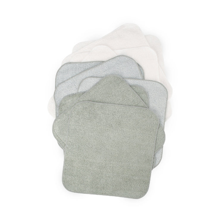 Little Bamboo Towelling Washer 10 Pack – ultra-soft bamboo towelling washcloths for babies, premium NZ stock, babycity