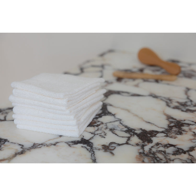 Little Bamboo Towelling Washer 10 Pack – ultra-soft bamboo towelling washcloths for babies, premium NZ stock, babycity