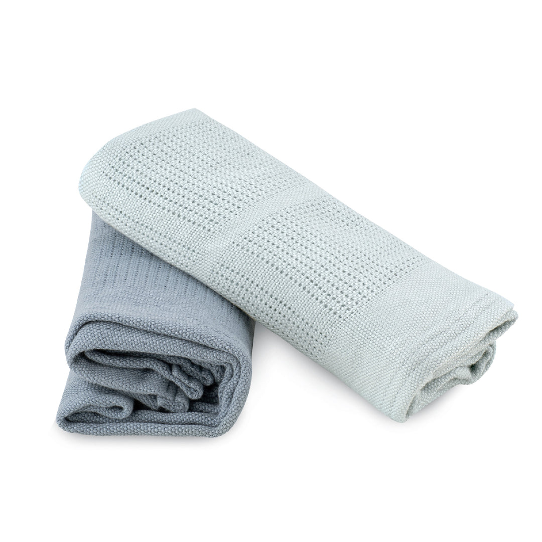 Little Bamboo Cellular Blanket 2pk from Little Bamboo NZ stock babycity
