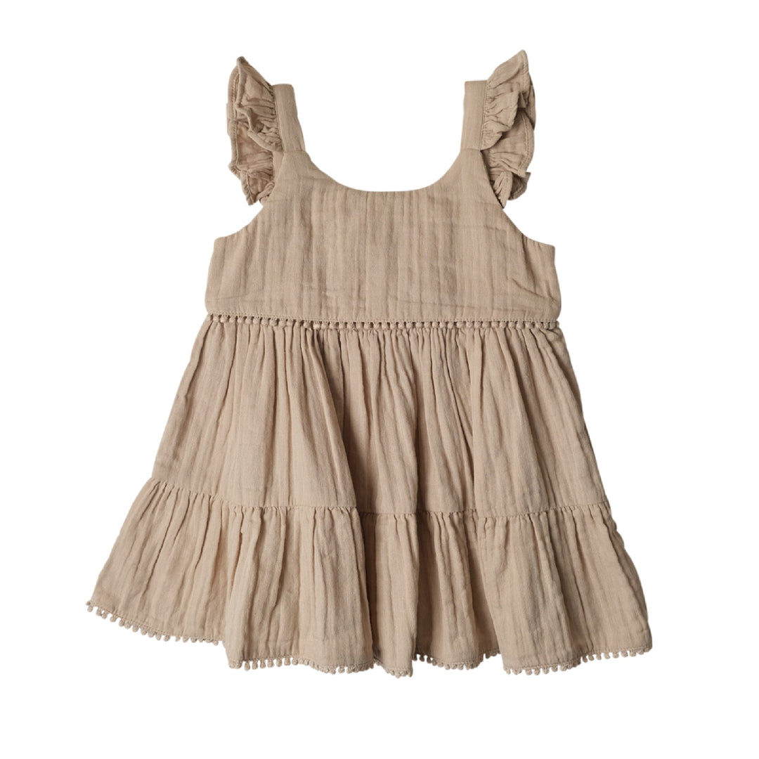 Babu Organic Muslin Dress Sleeveless Mia
