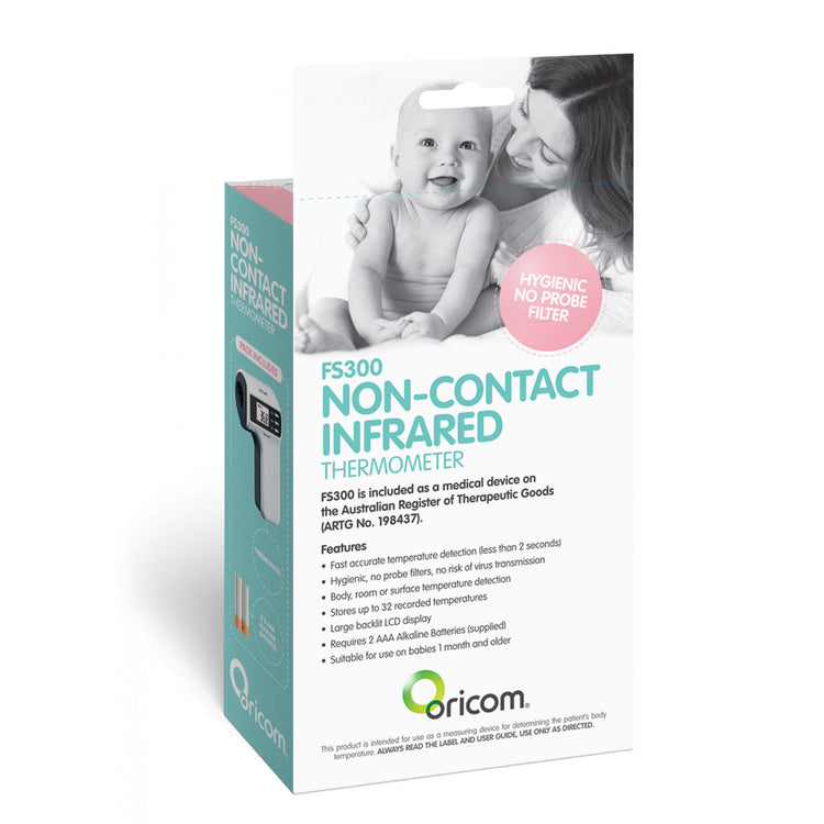 Oricom Non-Contact Infrared Thermometer from Oricom NZ stock babycity
