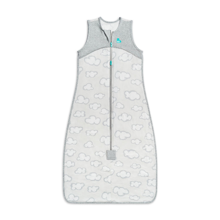 Love To Dream Sleepbag Organic 0.2 TOG Clouds Grey from Love To Dream NZ stock babycity
