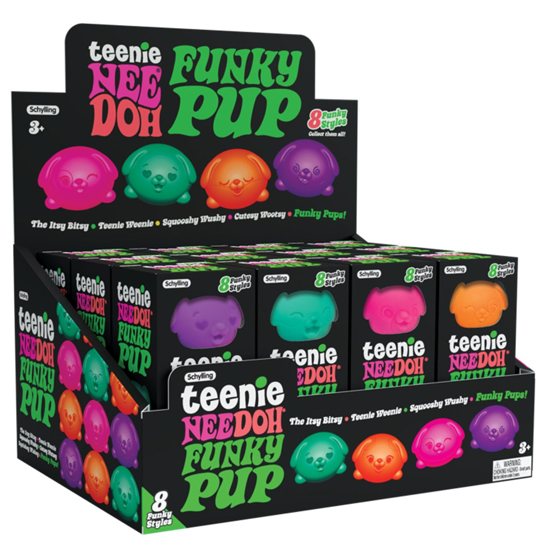 Nee Doh Teenie Funky Pups from Nee Doh NZ stock babycity