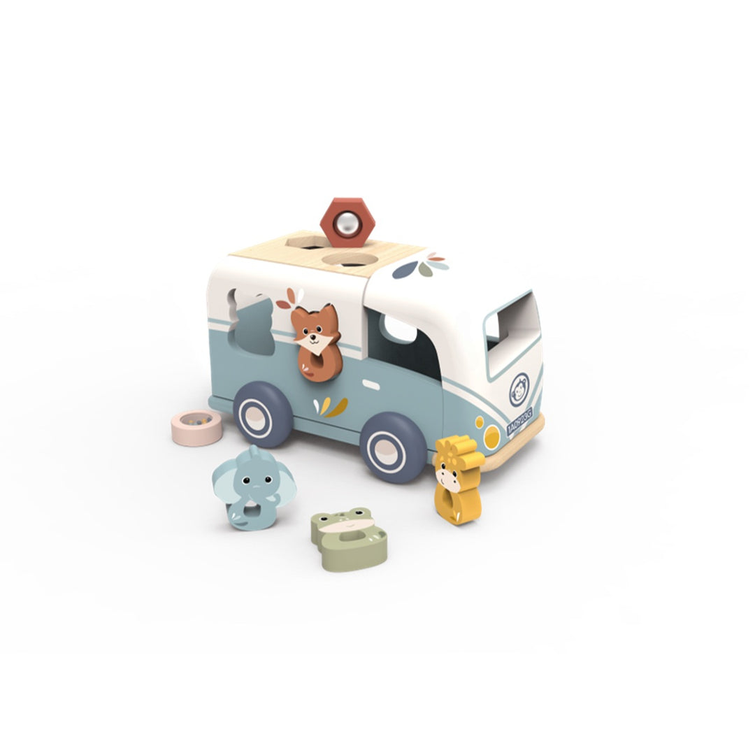 Speedy Monkey Shape Sorter Van from Speedy Monkey NZ stock babycity