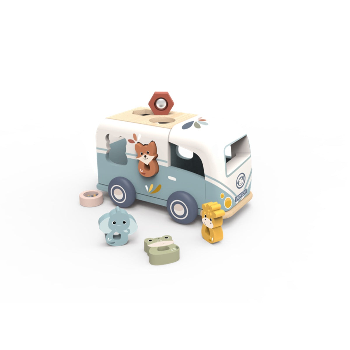 Speedy Monkey Shape Sorter Van from Speedy Monkey NZ stock babycity