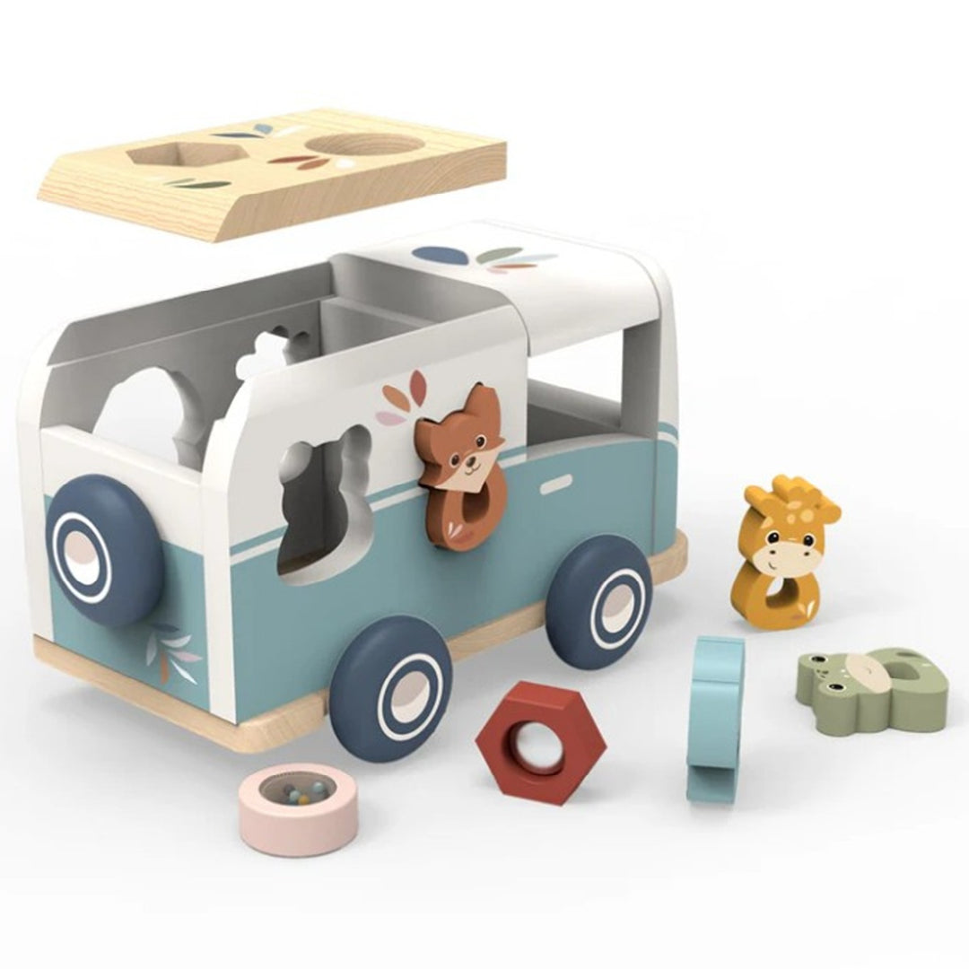 Speedy Monkey Shape Sorter Van from Speedy Monkey NZ stock babycity