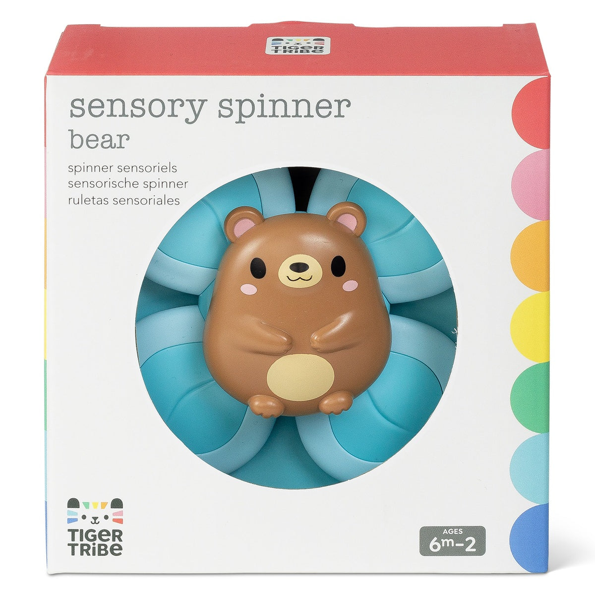 Tiger Tribe Sensory Spinner - Bear from Tiger Tribe NZ stock babycity