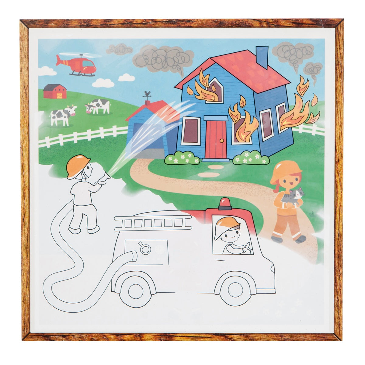 Tiger Tribe Magic Painting - Things that Go from Tiger Tribe NZ stock babycity