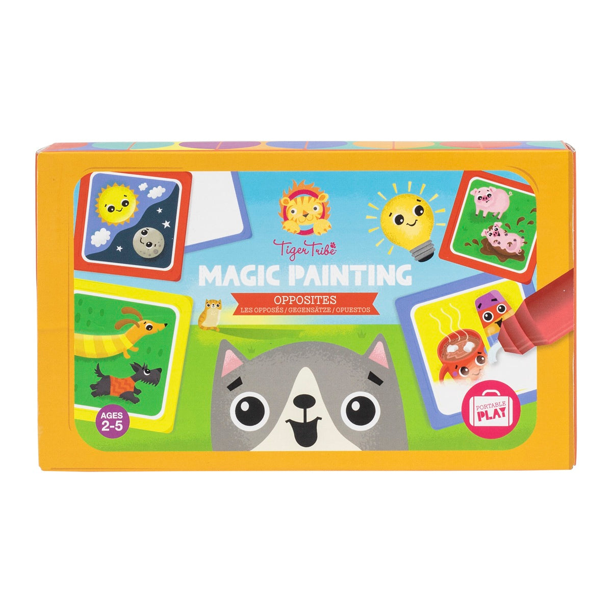 Tiger Tribe Magic Painting - Opposites from Tiger Tribe NZ stock babycity