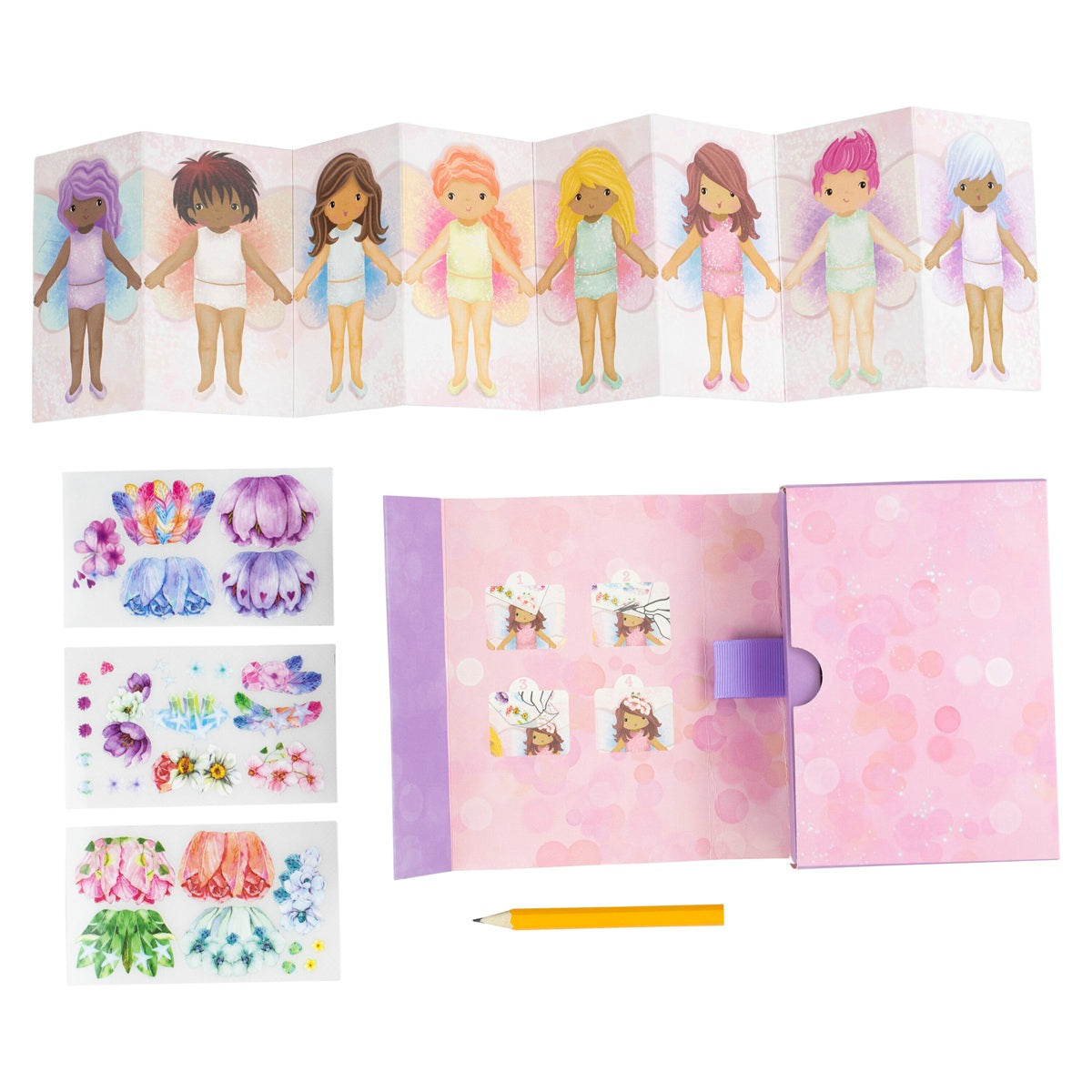 Tiger Tribe Mini Transfer Magic - Flower Fairies from Tiger Tribe NZ stock babycity