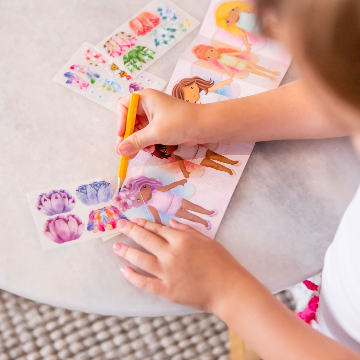 Tiger Tribe Mini Transfer Magic - Flower Fairies from Tiger Tribe NZ stock babycity