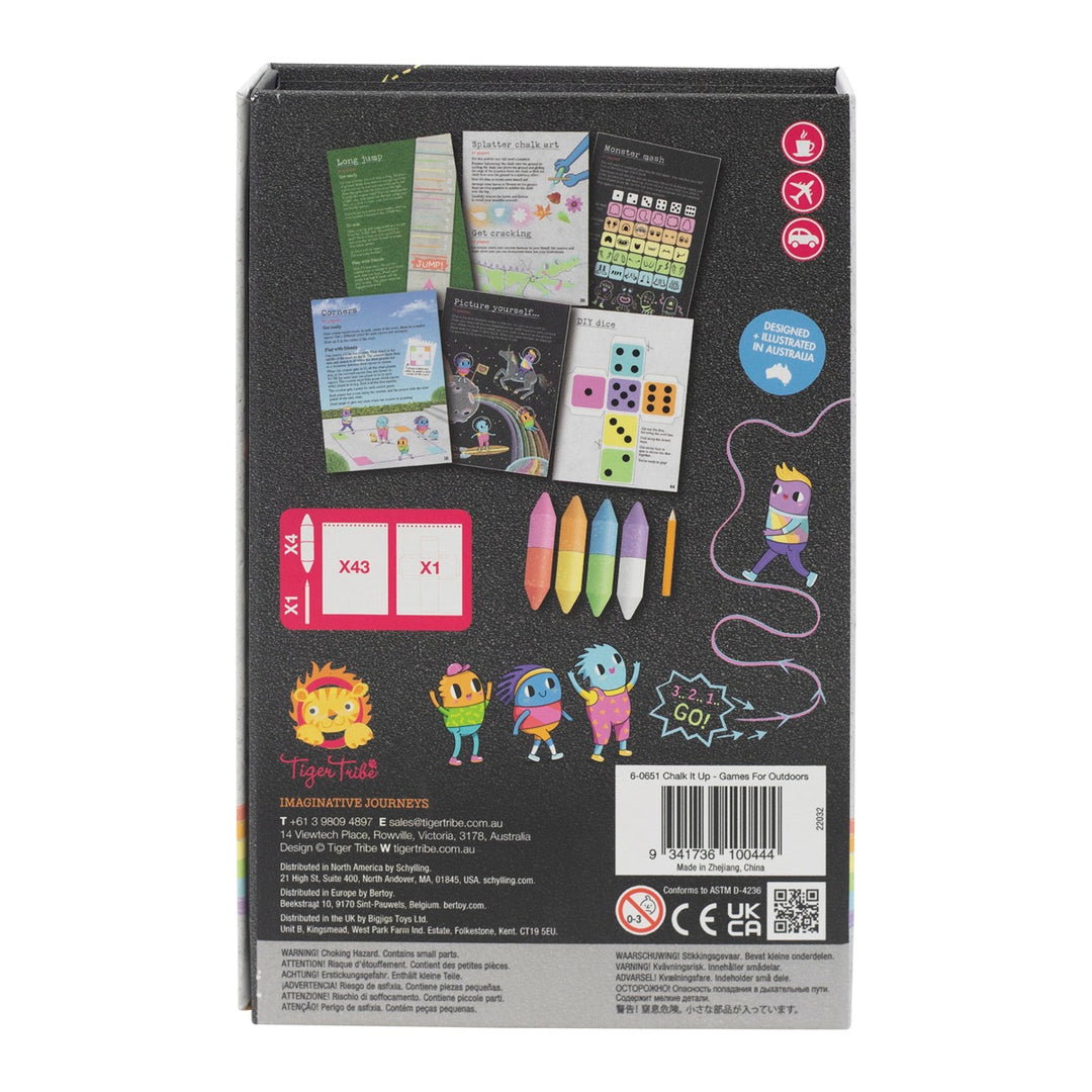 Tiger Tribe Chalk It Up - Games For Outdoors from Tiger Tribe NZ stock babycity