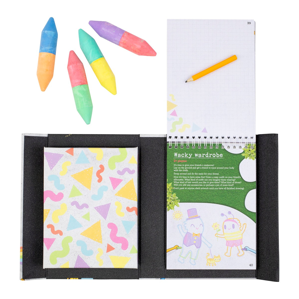 Tiger Tribe Chalk It Up - Games For Outdoors from Tiger Tribe NZ stock babycity