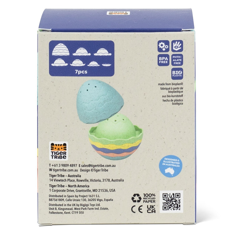 Tiger Tribe Stack & Pour - Bath Egg - ECO from Tiger Tribe NZ stock babycity