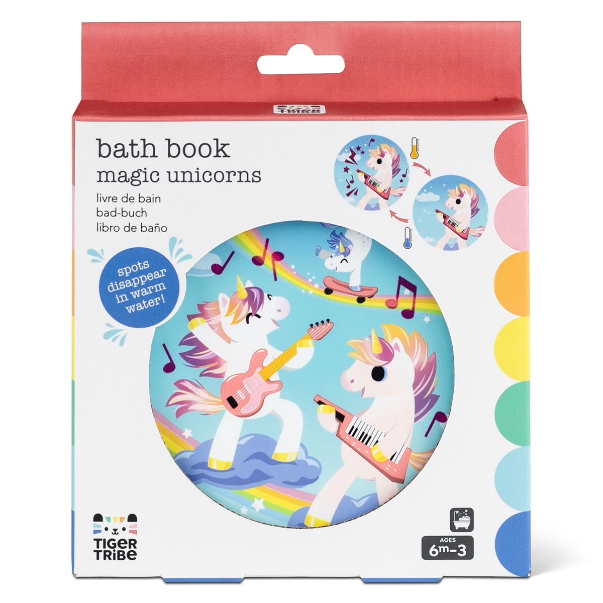 Tiger Tribe Bath Book - Magic Unicorns from Tiger Tribe NZ stock babycity