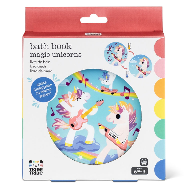 Tiger Tribe Bath Book - Magic Unicorns from Tiger Tribe NZ stock babycity