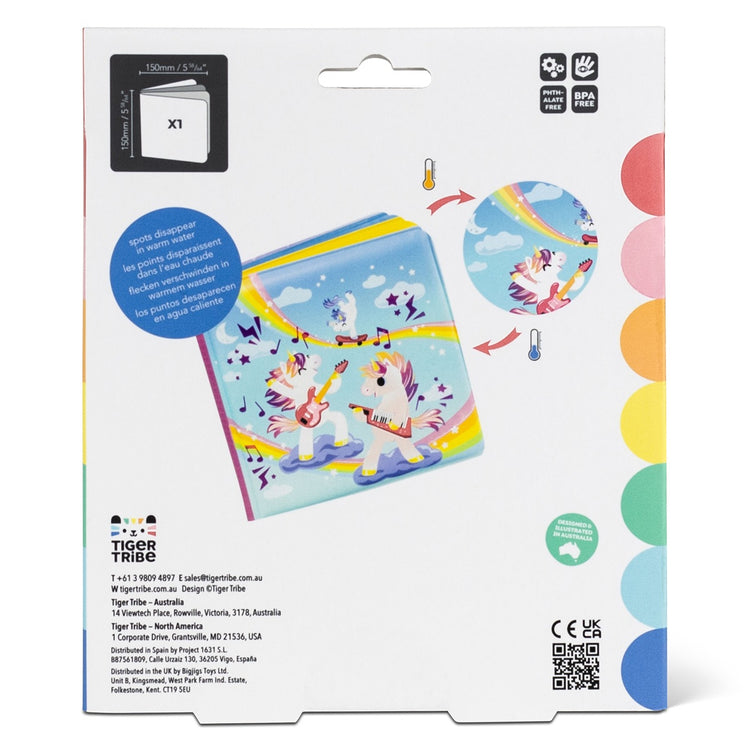 Tiger Tribe Bath Book - Magic Unicorns from Tiger Tribe NZ stock babycity
