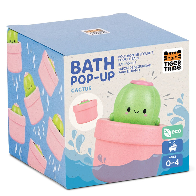 Tiger Tribe Bath Pop-up - Cactus from Tiger Tribe NZ stock babycity