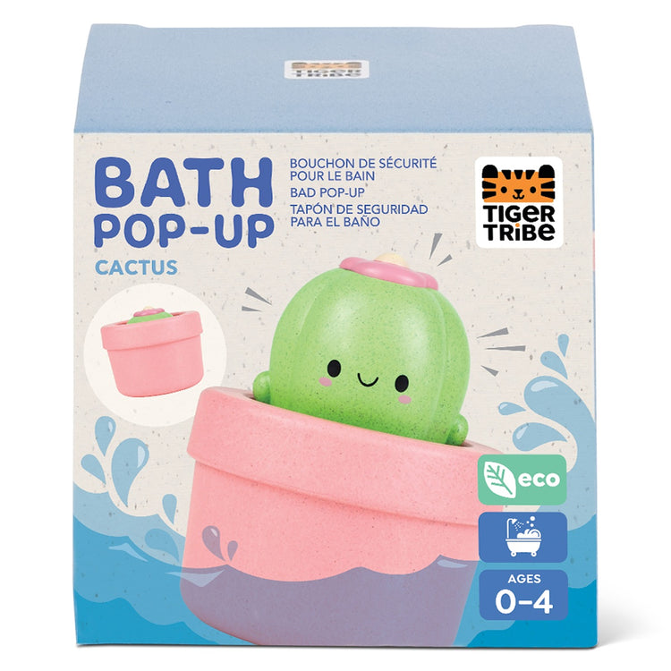 Tiger Tribe Bath Pop-up - Cactus from Tiger Tribe NZ stock babycity
