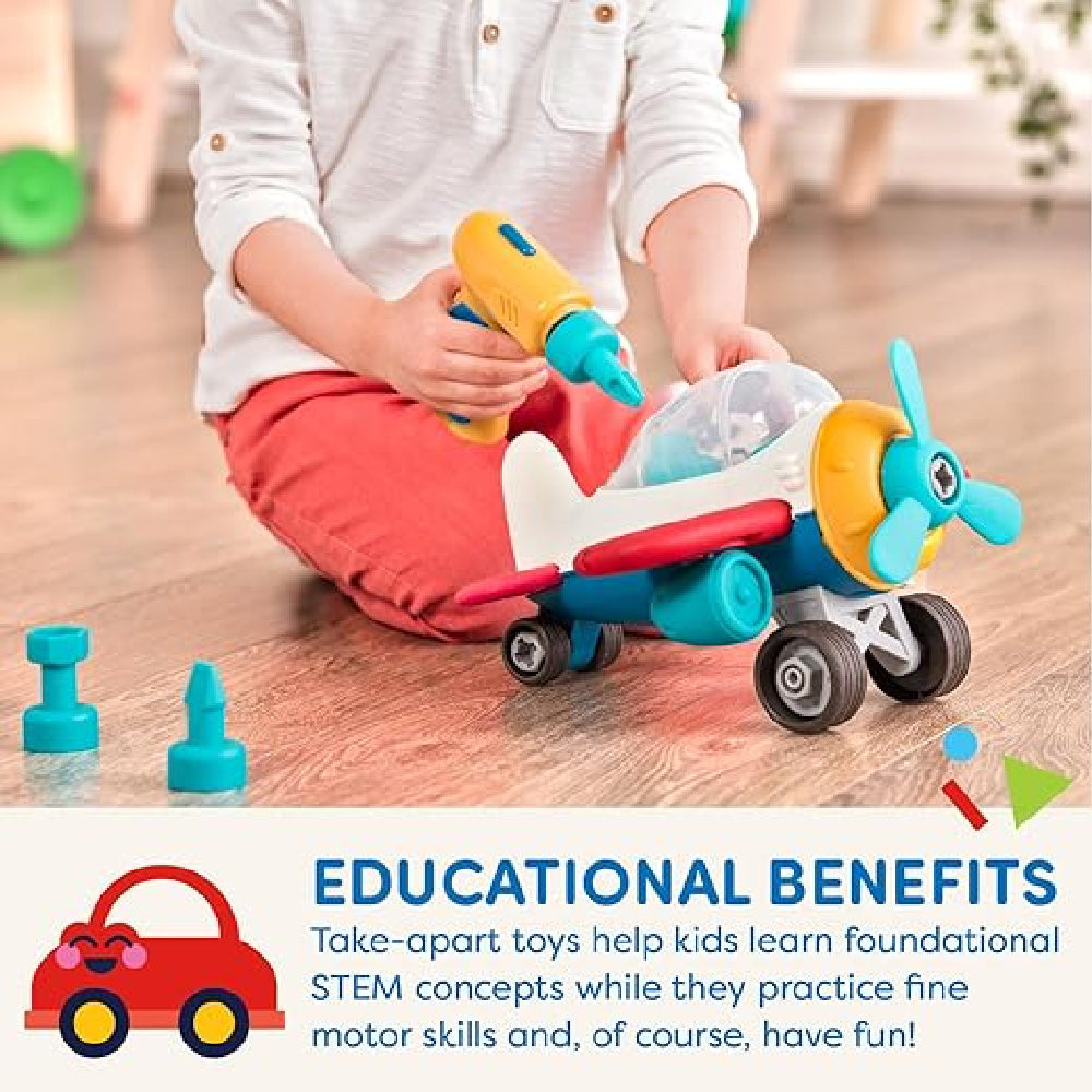 Battat Wonder Wheels Take Apart Airplane from Battat NZ stock babycity