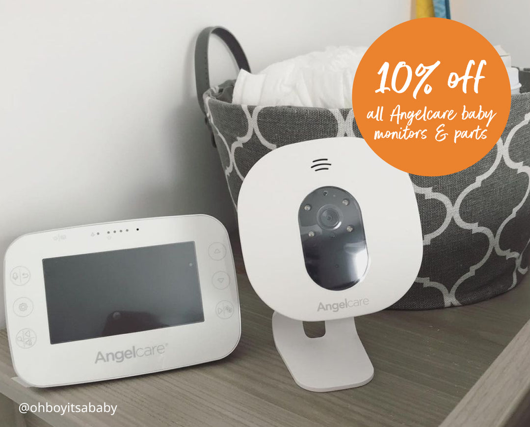 10% OFF all Angelcare baby monitors & parts