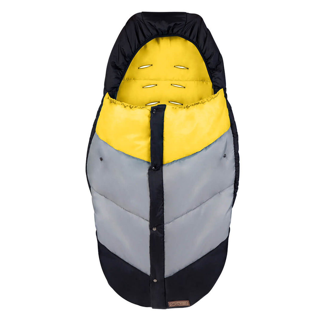Mountain Buggy durable soft peach lined sleeping bag in colour cyber_cyber