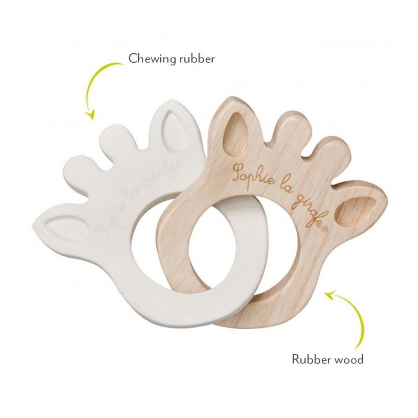 Sophie La Girafe So Pure Silhouette Rings from Sophie La Girafe NZ stock babycity