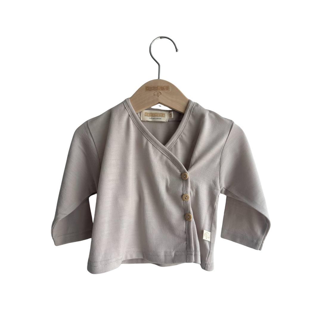 Mokopuna Merino Cardigan stone cardigan NZ stock babycity