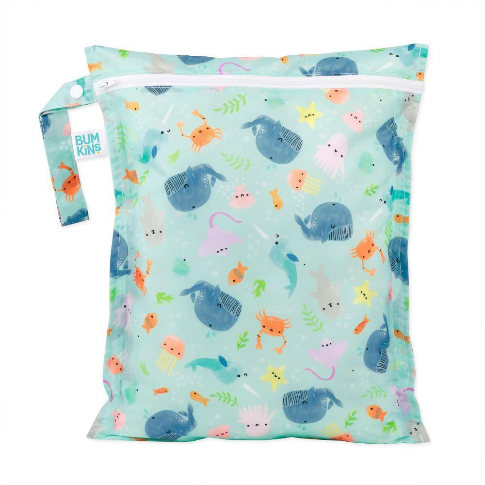 Bumkins Wet Bag Ocean Life from Bumkins NZ stock babycity