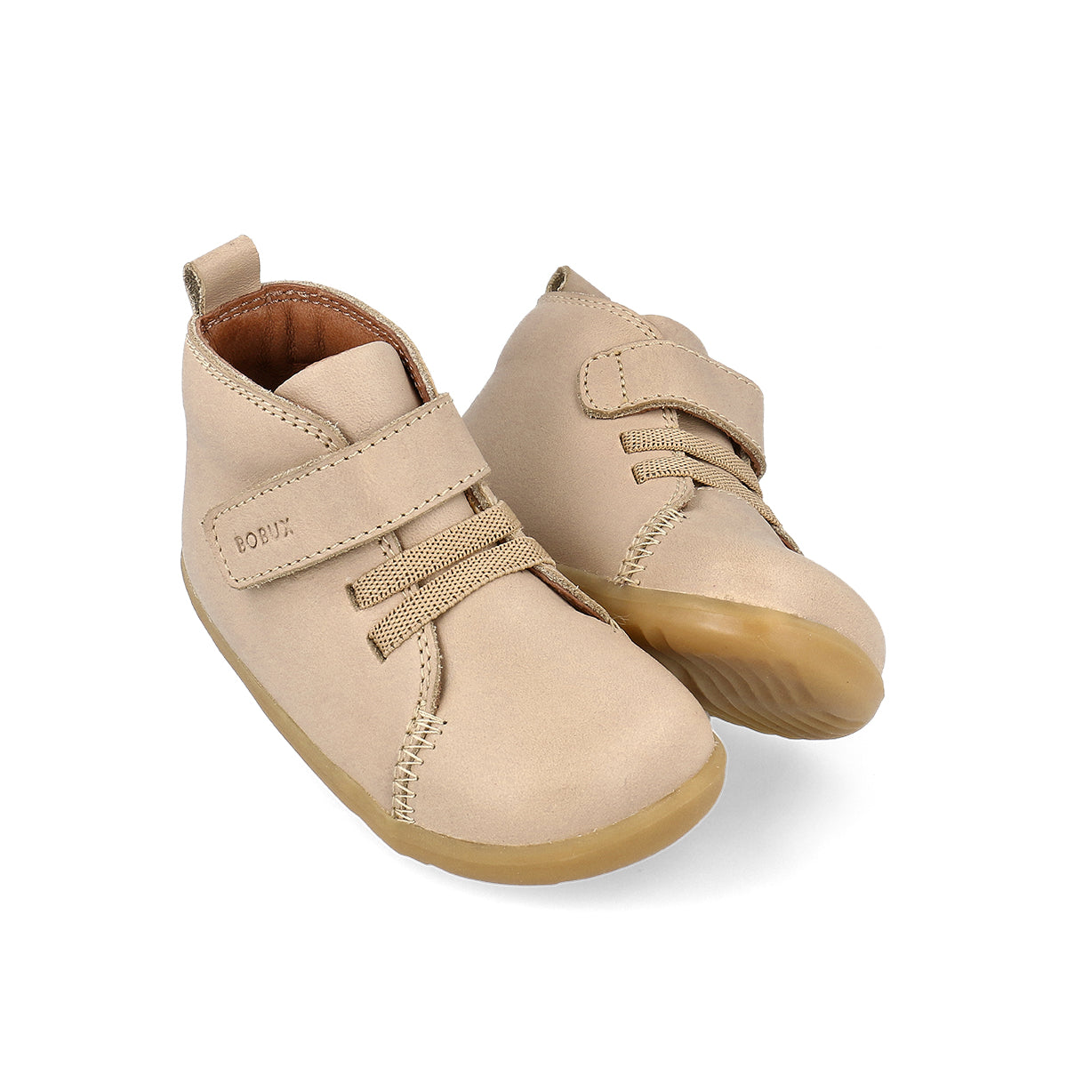 Bobux Step Up Voyager Oat Milk from Bobux NZ stock babycity