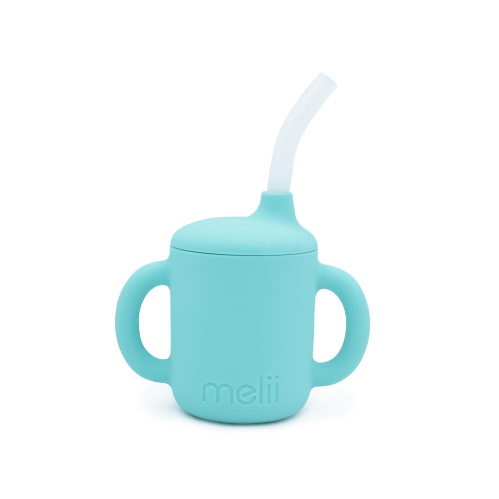 Melii 3 in 1 Silicone Training Cup Blue from Melii NZ stock babycity