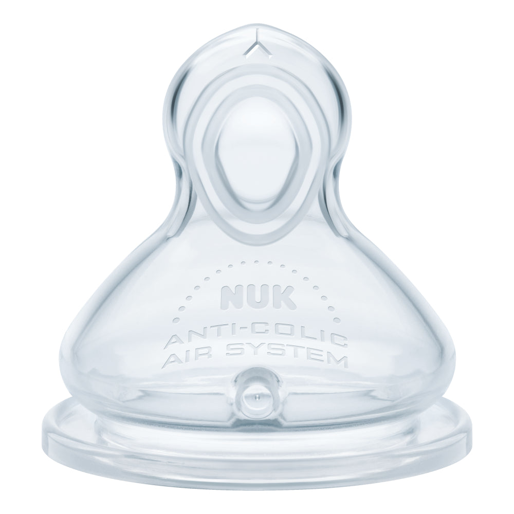 NUK First Choice Silicone Teat Size 2 Large - 2 Pack from NUK NZ stock babycity