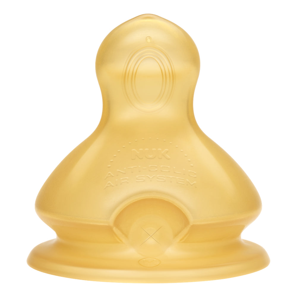 NUK First Choice Latex Teat Size 2 Medium - 2 Pack from NUK NZ stock babycity