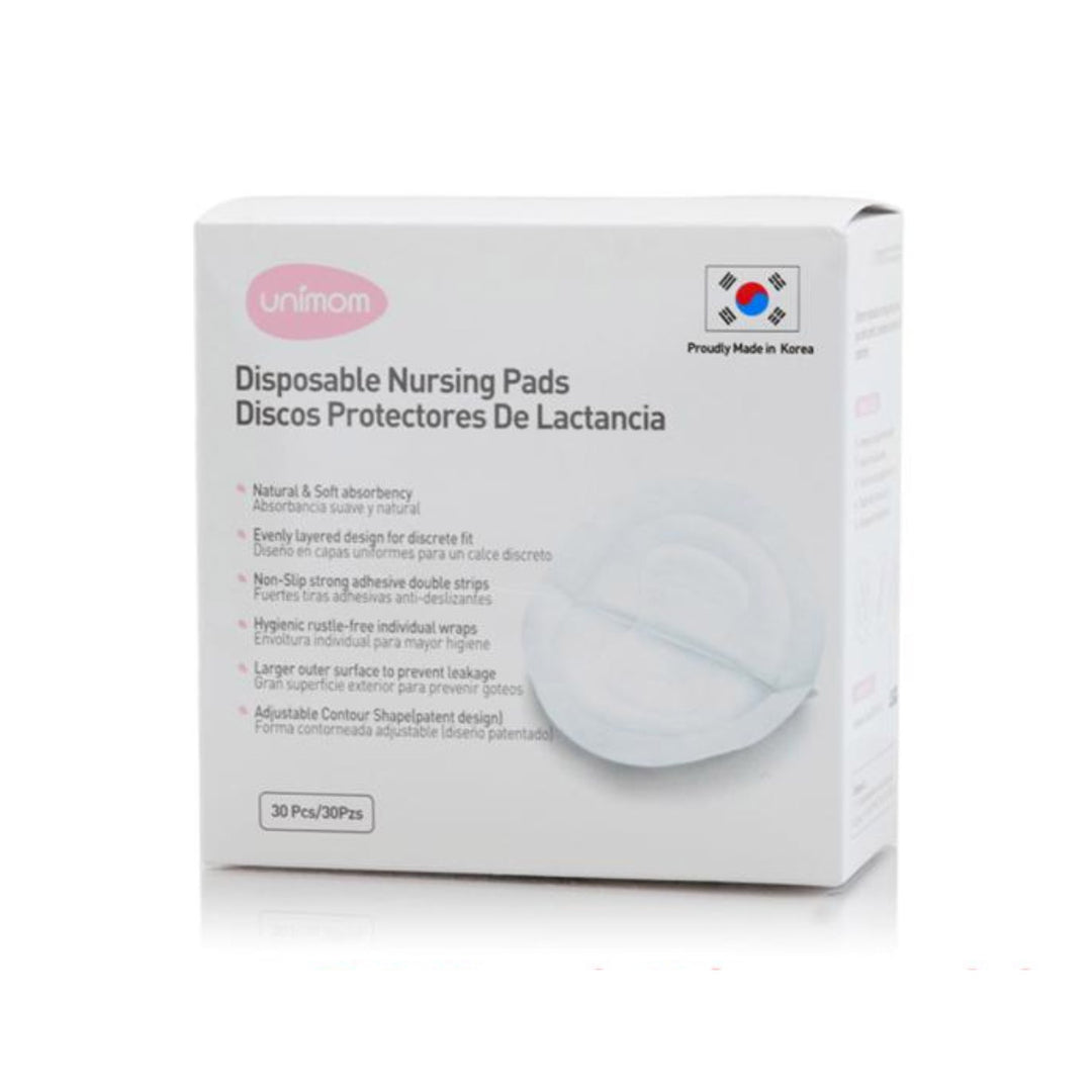 Unimom Disposable Nursing Pads - 30 Pack