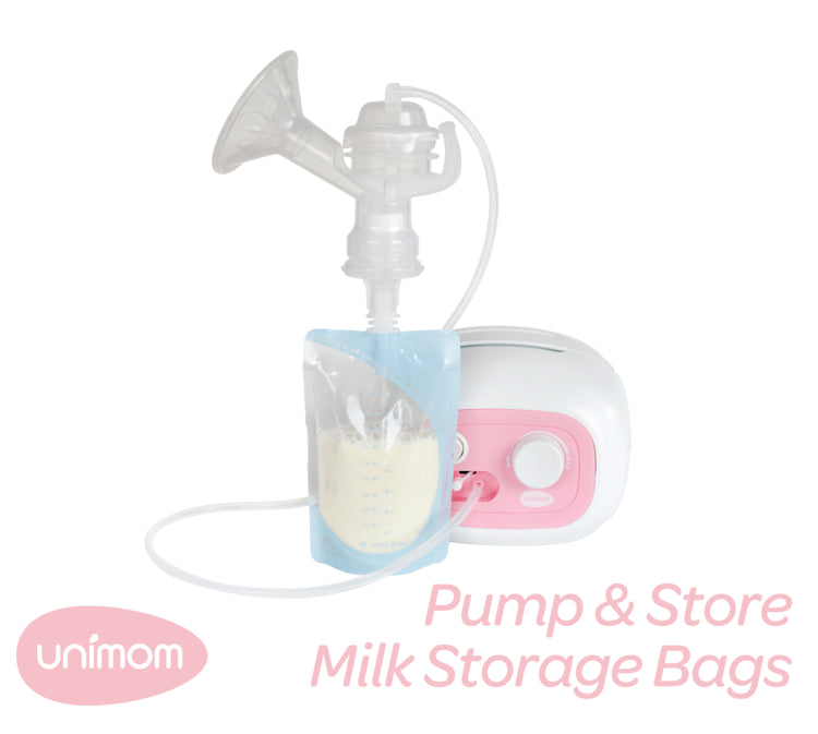 Unimom Pump And Store Bags With Adapter - 10 Pack